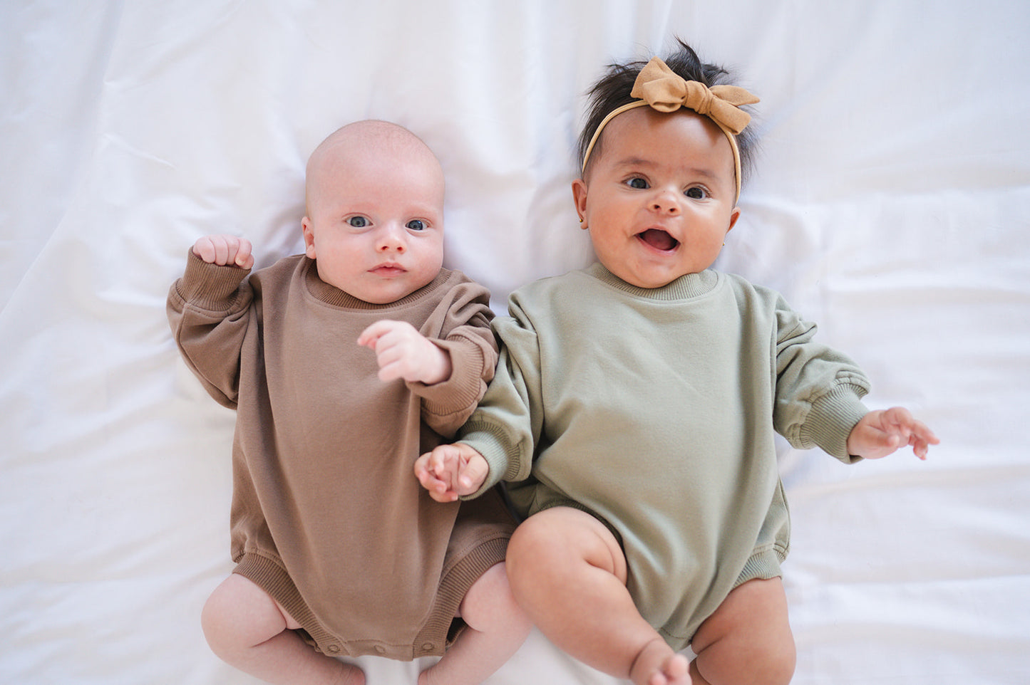 Oversized Cozy Romper - Sage