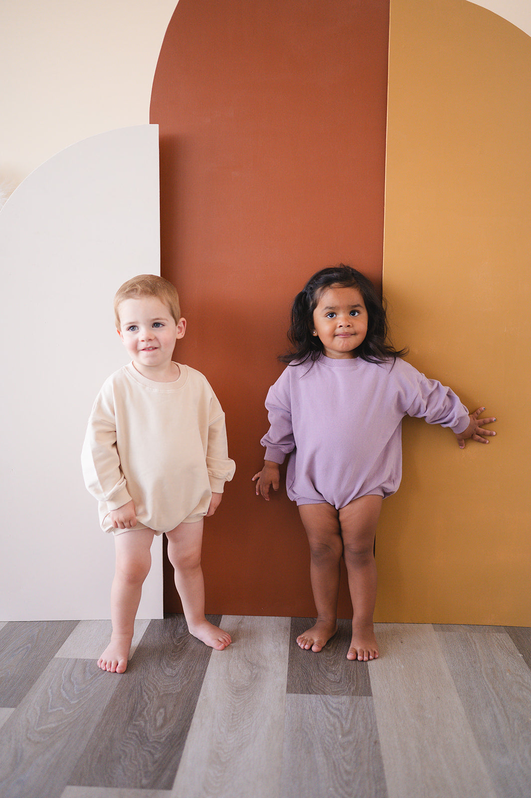 Oversized Cozy Romper - Beige