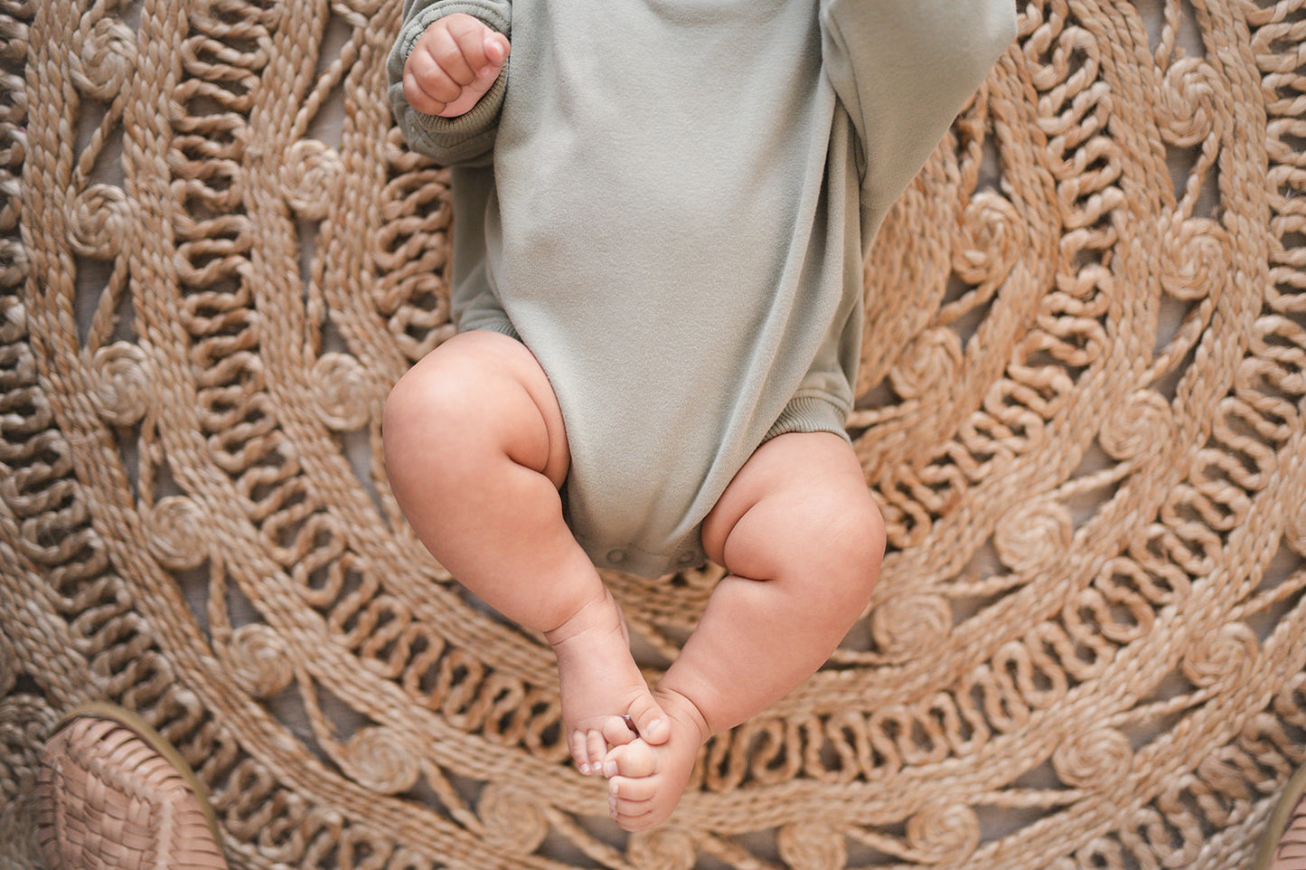 Oversized Cozy Romper - Sage