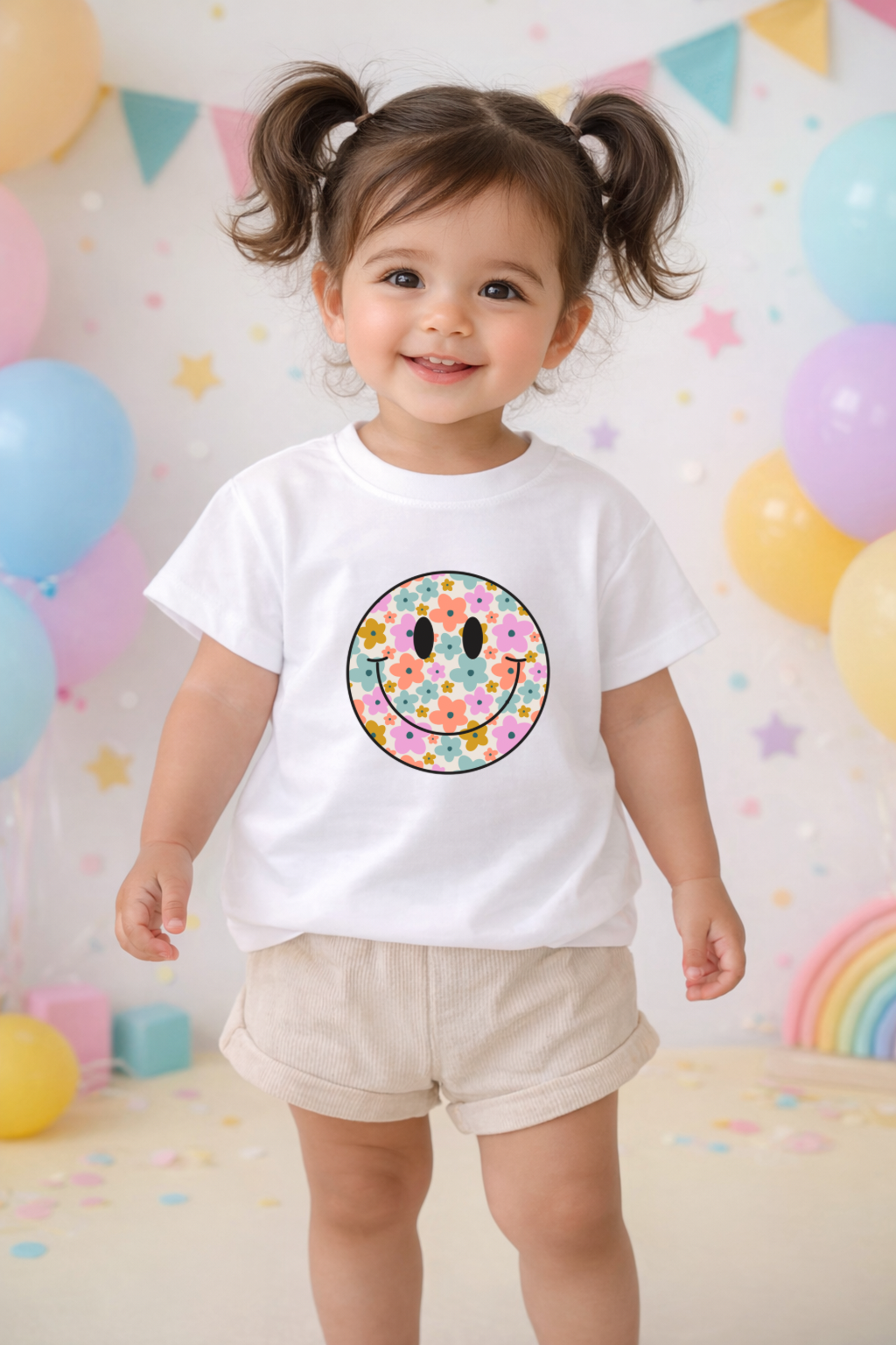 Groovy Smile Matching Toddler T-shirt