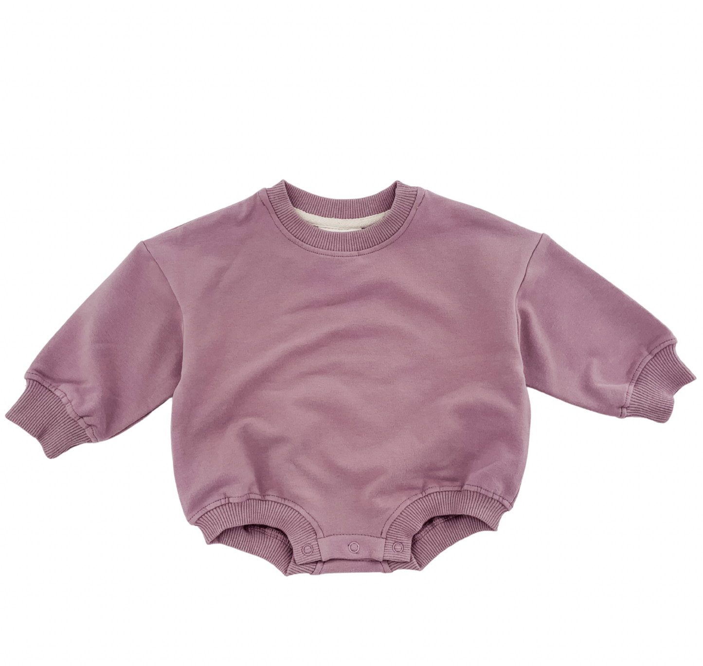 Oversized Cozy Romper - Lavender