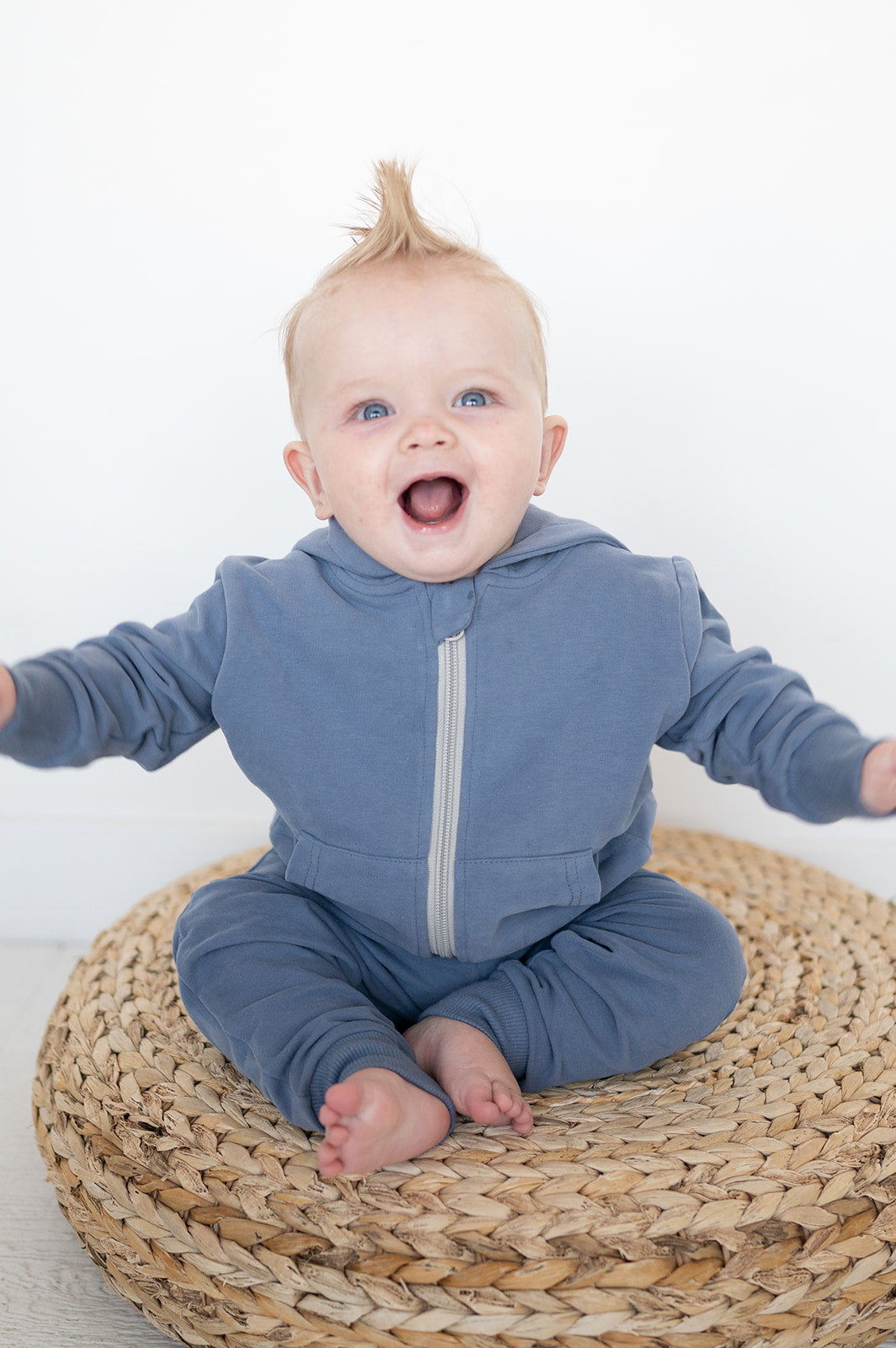 Blue Jay Organic Cotton 2-Piece Zip Jogger Sweatsuit