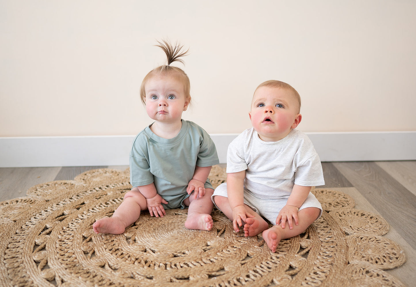 Organic Cotton 2 Piece Set- Coastal Sage