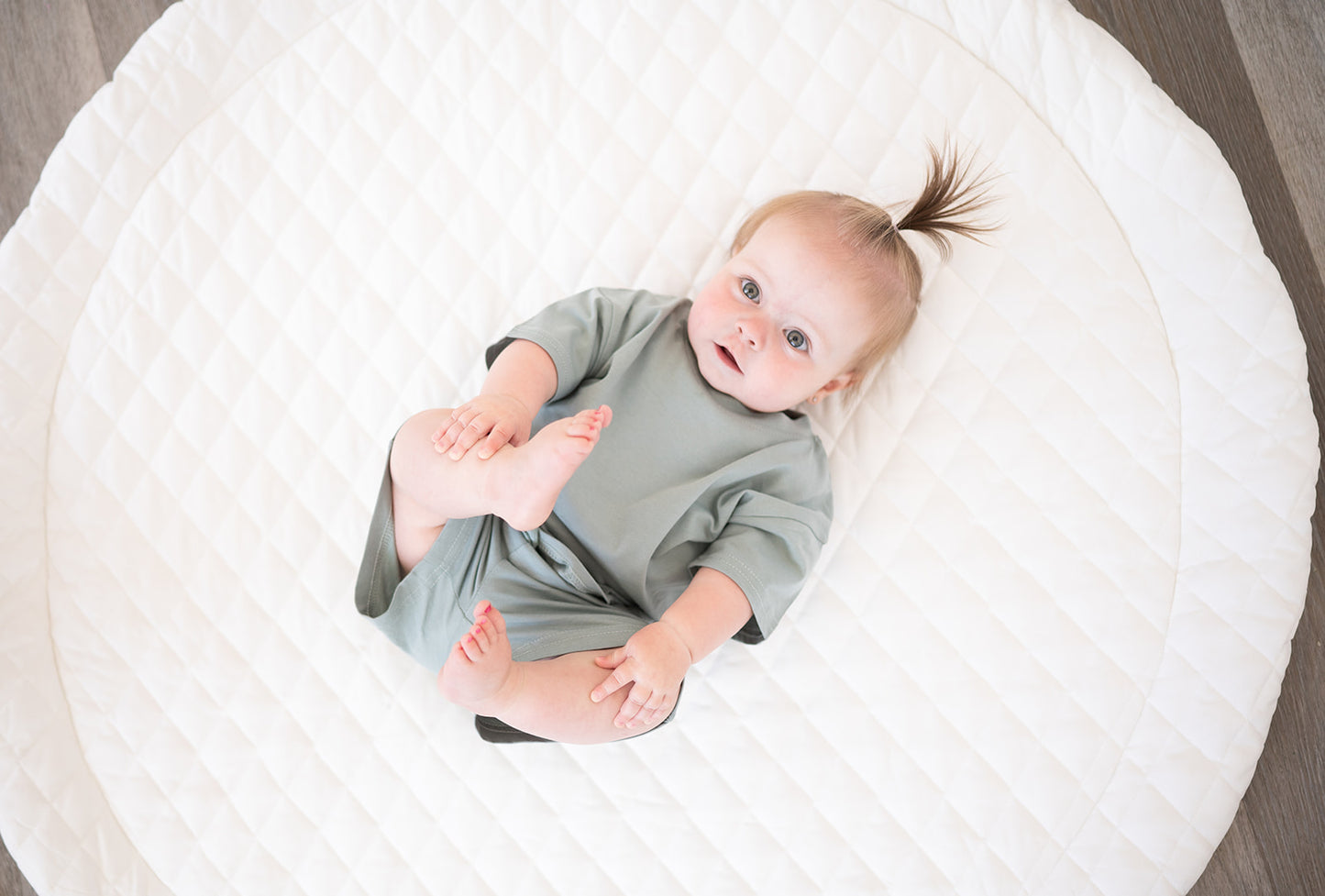 Organic Cotton 2 Piece Set- Coastal Sage