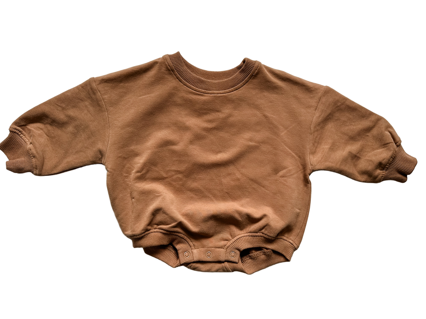 Oversized Cozy Romper - Cocoa