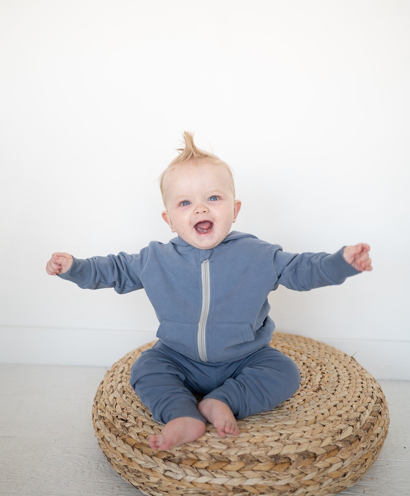 Blue Jay Organic Cotton 2-Piece Zip Jogger Sweatsuit