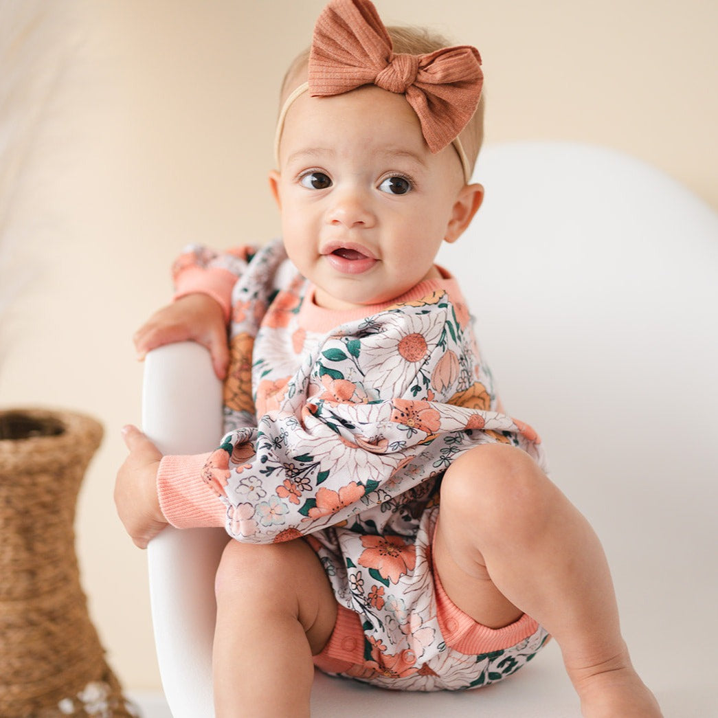 3T love and grow orange blossom shops romper